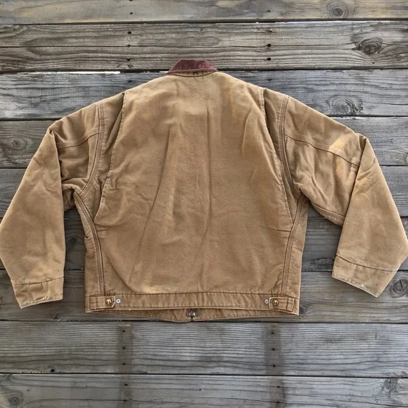 Vintage Carhartt j001 Detroit Jacket Size Large - Picture 6 of 14
